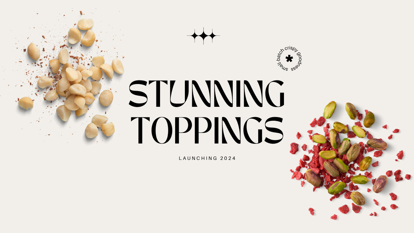 Pretty. Tasty. Toppings.